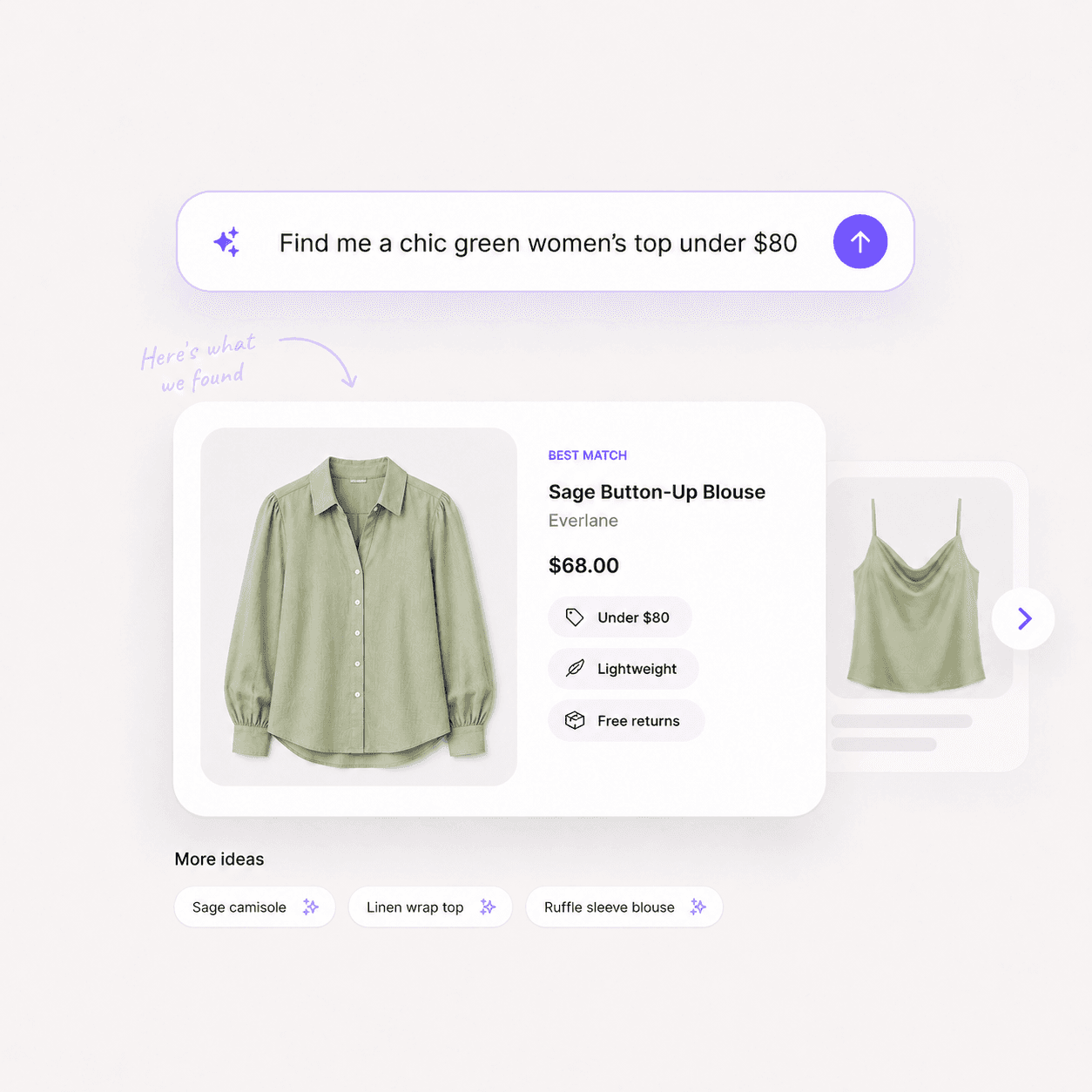 Pick, save, and share — keep your favorite finds in one place